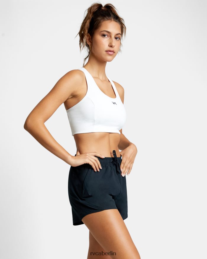 RVCA Va Essential Yogger Trainingsshorts 3 BF4L8X1332 Kleidung Schwarz Frauen