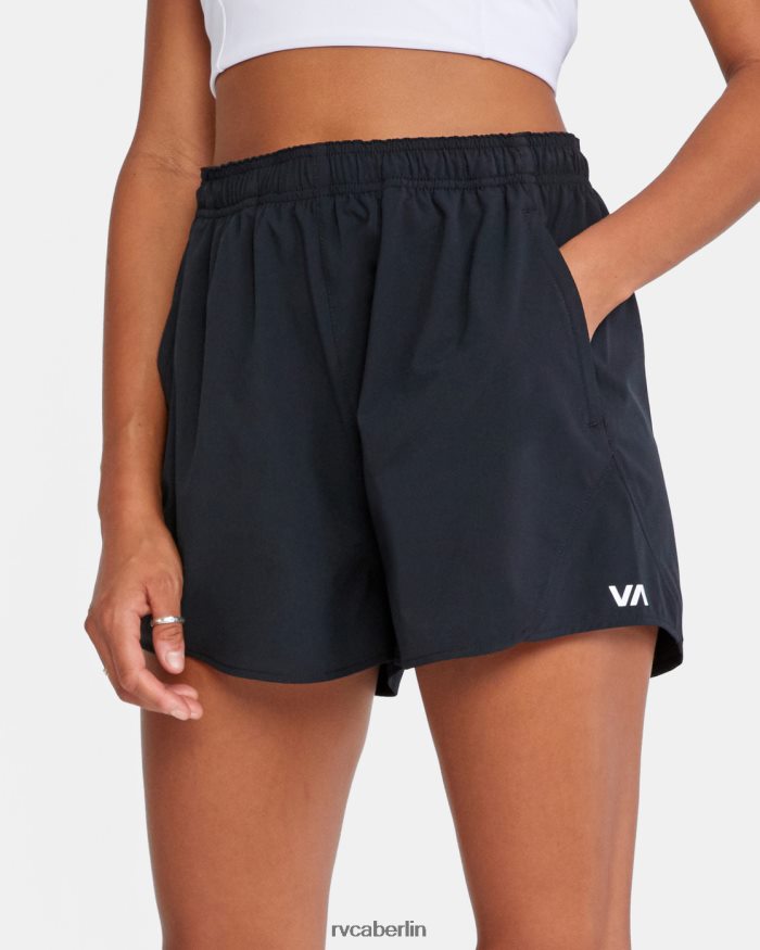 RVCA Va Essential Yogger Trainingsshorts 3 BF4L8X1332 Kleidung Schwarz Frauen