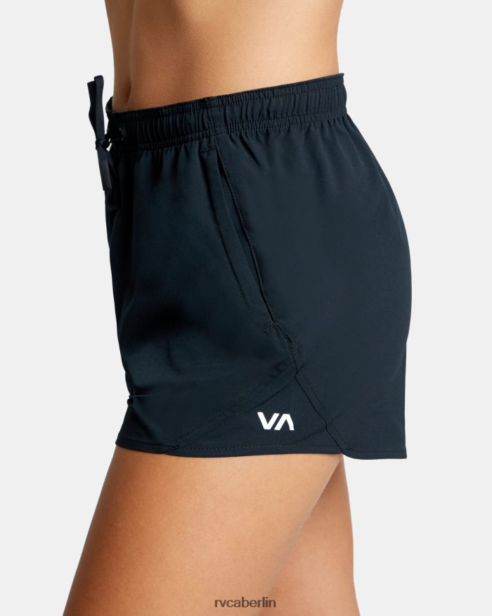 RVCA Va Essential Yogger Trainingsshorts 3 BF4L8X1332 Kleidung Schwarz Frauen