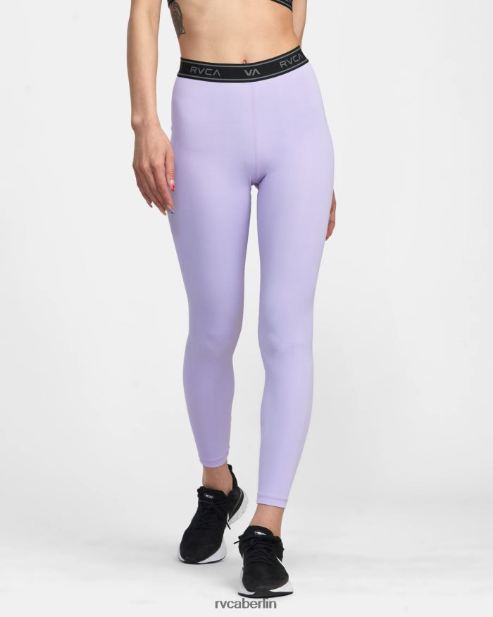RVCA Base-Workout-Leggings BF4L8X1368 Kleidung Lavendel Frauen
