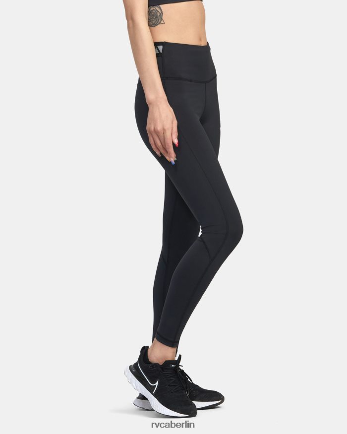 RVCA VA Sport Kompressionsstrumpfhose BF4L8X1283 Kleidung Schwarz Frauen