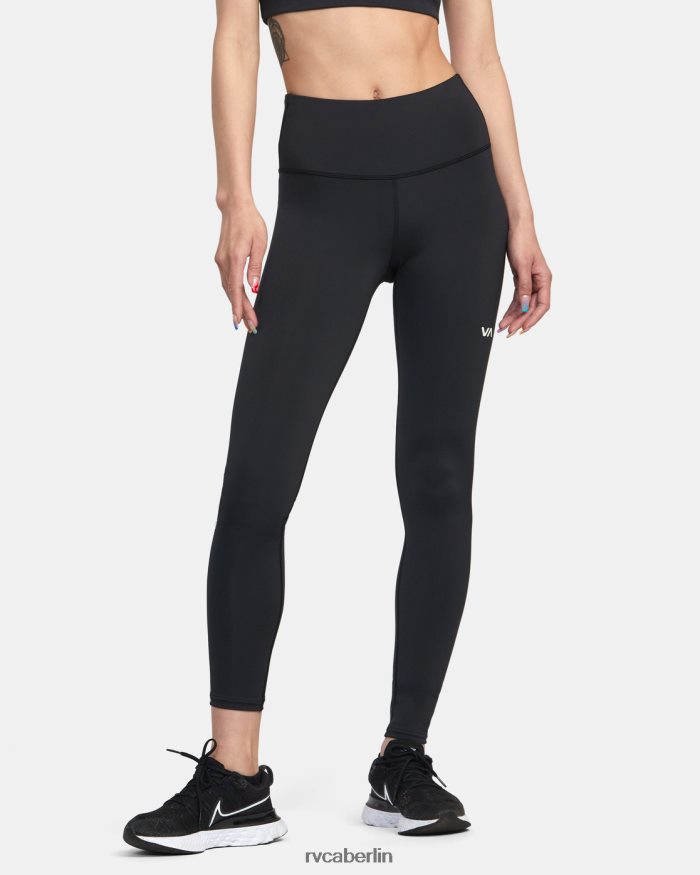 RVCA Va Essential-Workout-Leggings BF4L8X1291 Kleidung Schwarz Frauen