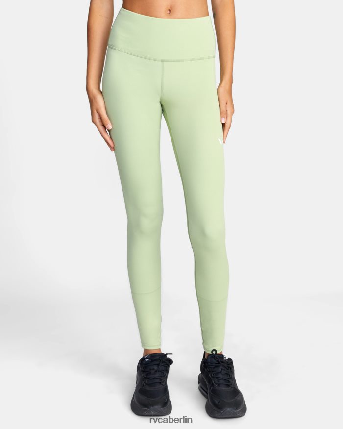 RVCA Va Essential-Workout-Leggings BF4L8X1536 Kleidung leichter Salbei Frauen