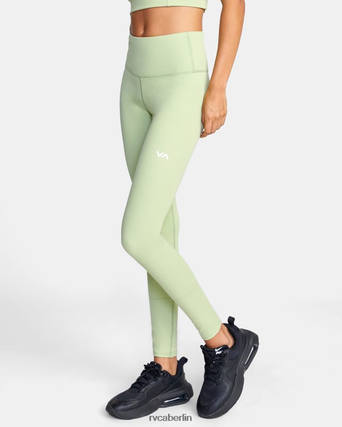 RVCA Va Essential-Workout-Leggings BF4L8X1536 Kleidung leichter Salbei Frauen