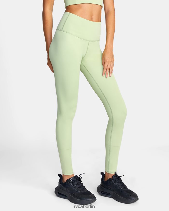 RVCA Va Essential-Workout-Leggings BF4L8X1536 Kleidung leichter Salbei Frauen