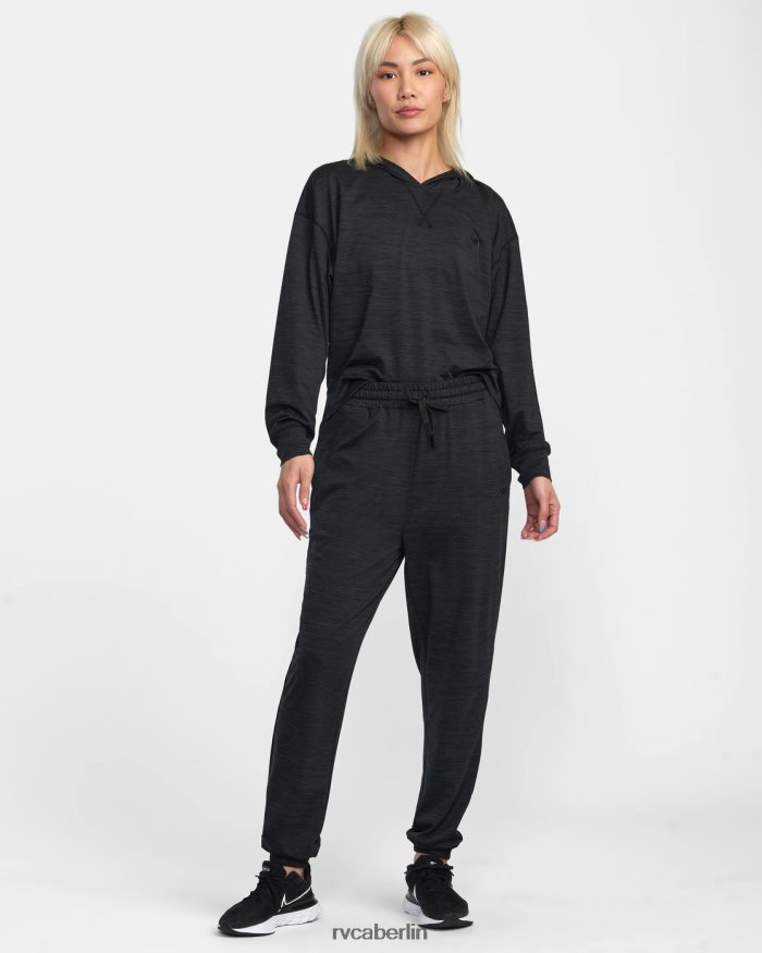 RVCA va sport kabelgebundene jogger BF4L8X1232 Kleidung Schwarz Frauen