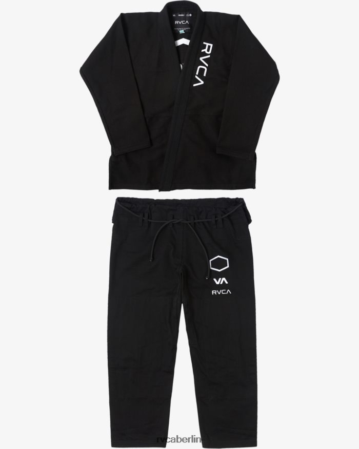RVCA x Shoyoroll brasilianischer Jiu-Jitsu-Gi BF4L8X318 Kleidung Schwarz Männer