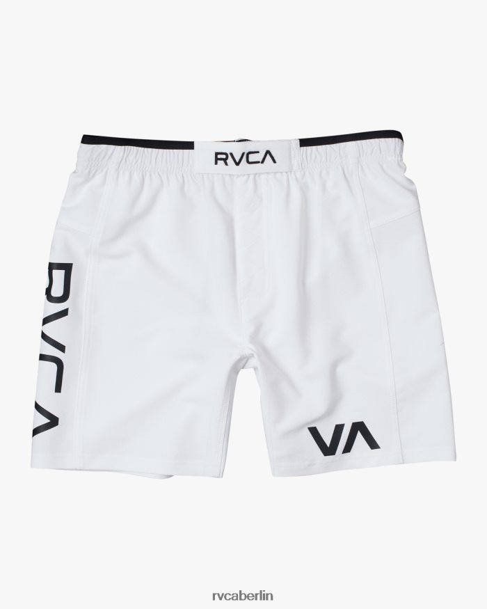RVCA Grappler Walkshorts mit elastischem Bund 17 BF4L8X746 Kleidung Weiß Männer