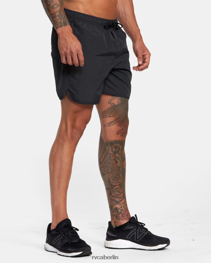 RVCA Outsider Basecamp 16 Trainingsshorts BF4L8X815 Kleidung Schwarz Männer