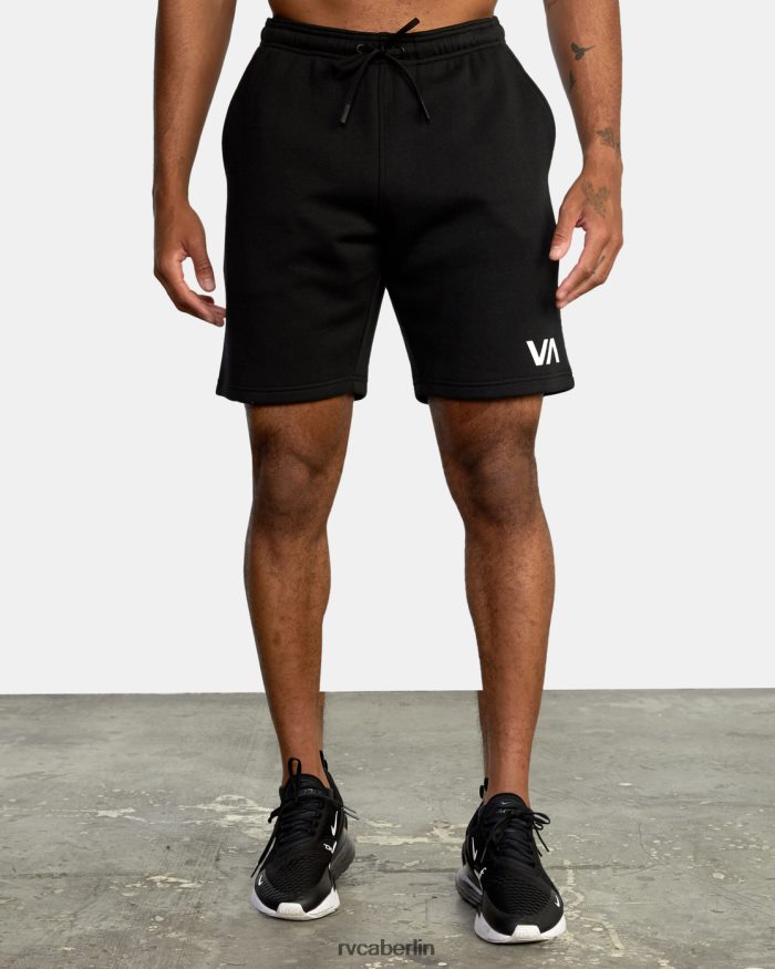 RVCA Sport-Walkshorts mit elastischem Bund IV 19 BF4L8X727 Kleidung Schwarz Männer