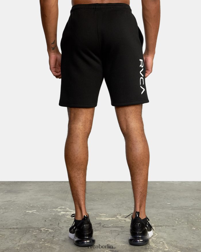 RVCA Sport-Walkshorts mit elastischem Bund IV 19 BF4L8X727 Kleidung Schwarz Männer
