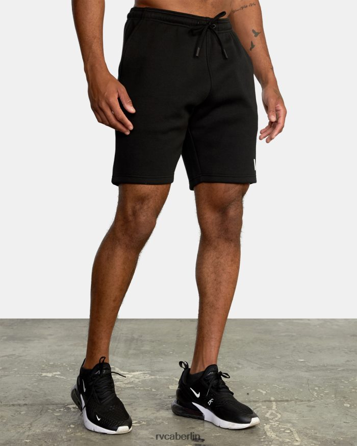 RVCA Sport-Walkshorts mit elastischem Bund IV 19 BF4L8X727 Kleidung Schwarz Männer