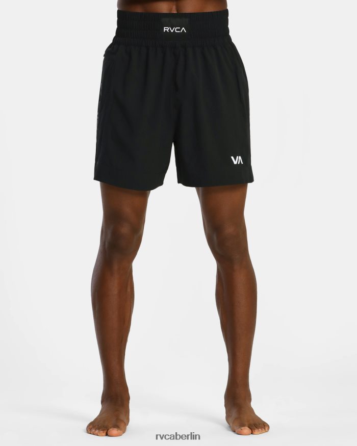 RVCA Yogger Boxshorts mit elastischem Bund 17 BF4L8X832 Kleidung Schwarz Männer