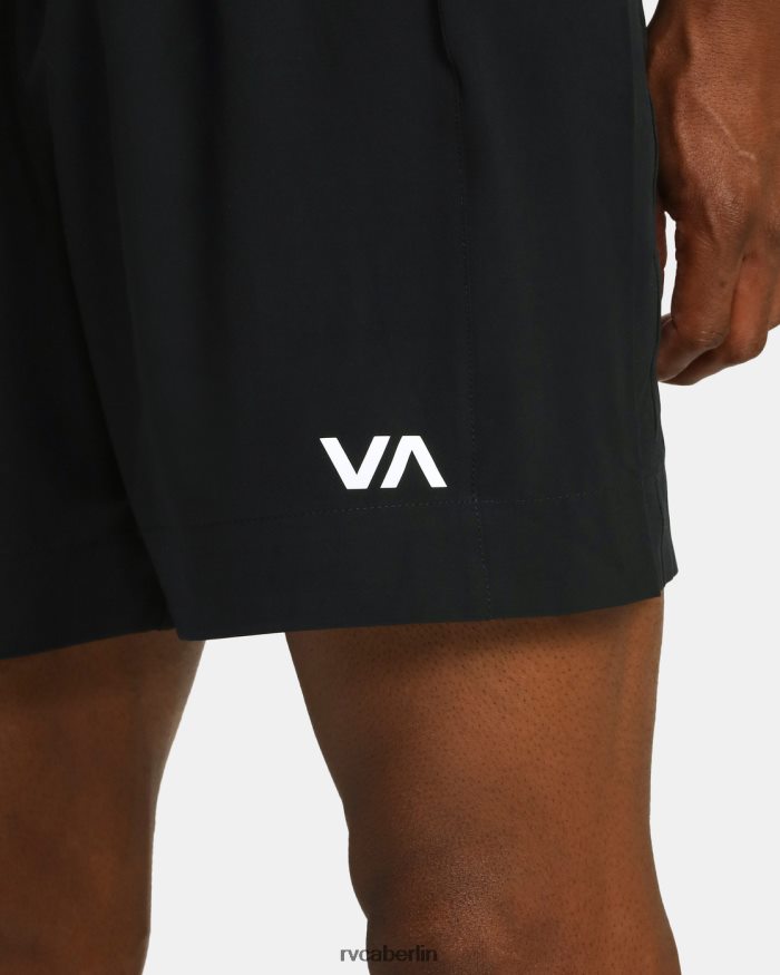 RVCA Yogger Boxshorts mit elastischem Bund 17 BF4L8X832 Kleidung Schwarz Männer