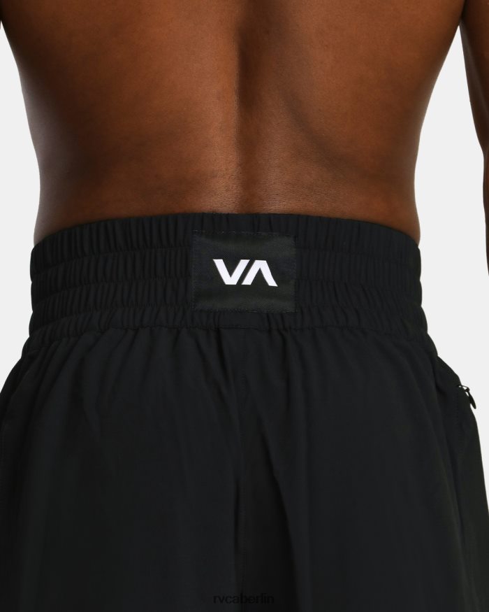RVCA Yogger Boxshorts mit elastischem Bund 17 BF4L8X832 Kleidung Schwarz Männer