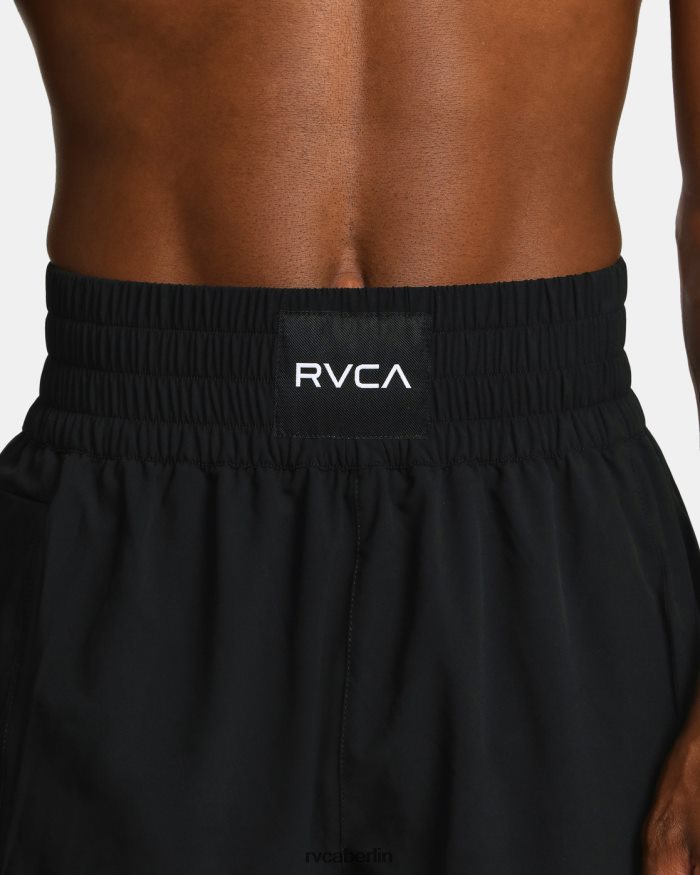 RVCA Yogger Boxshorts mit elastischem Bund 17 BF4L8X832 Kleidung Schwarz Männer