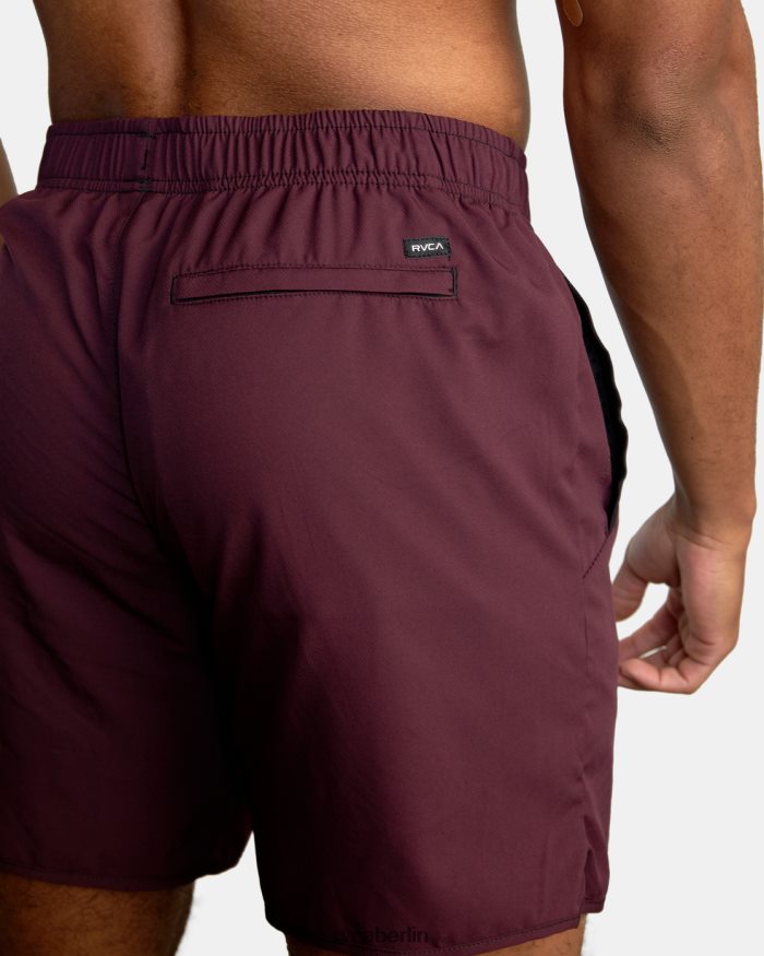 RVCA Yogger IV Sportshorts 17 BF4L8X656 Kleidung Pflaume Männer