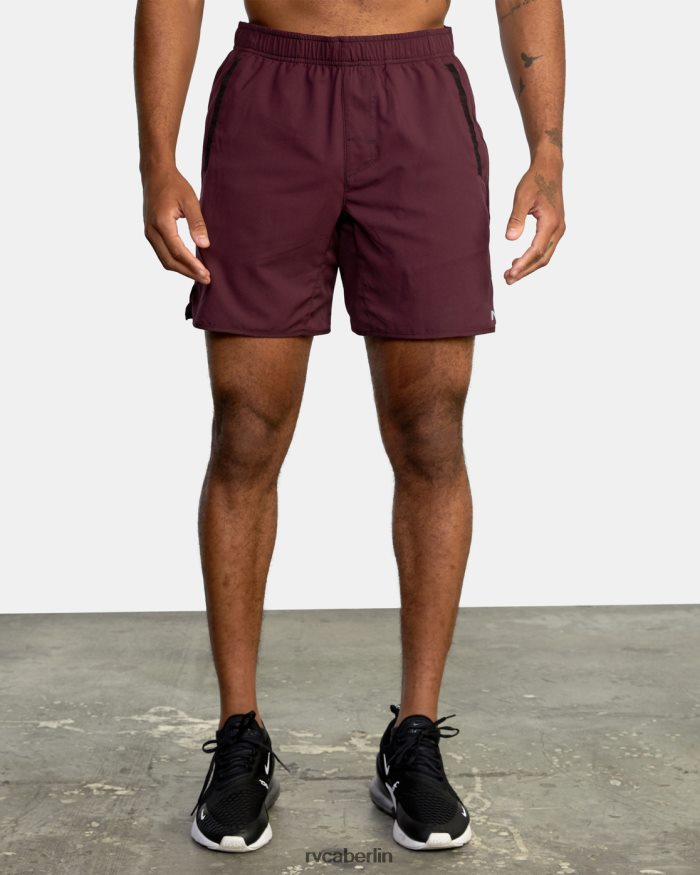 RVCA Yogger IV Sportshorts 17 BF4L8X656 Kleidung Pflaume Männer