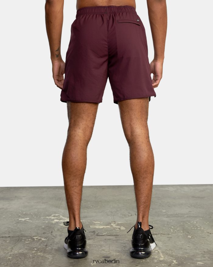 RVCA Yogger IV Sportshorts 17 BF4L8X656 Kleidung Pflaume Männer