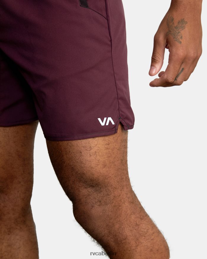 RVCA Yogger IV Sportshorts 17 BF4L8X656 Kleidung Pflaume Männer