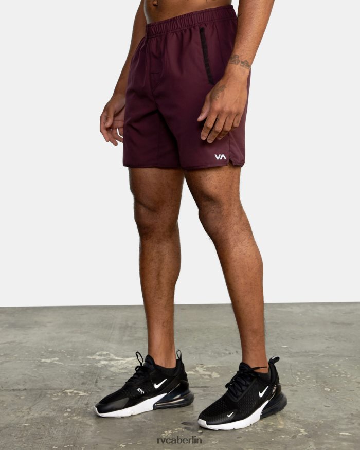 RVCA Yogger IV Sportshorts 17 BF4L8X656 Kleidung Pflaume Männer