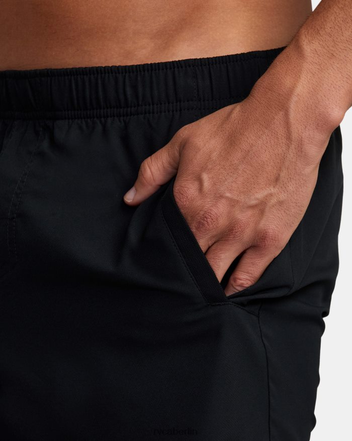 RVCA Yogger IV Sportshorts 17 BF4L8X672 Kleidung Schwarz Männer