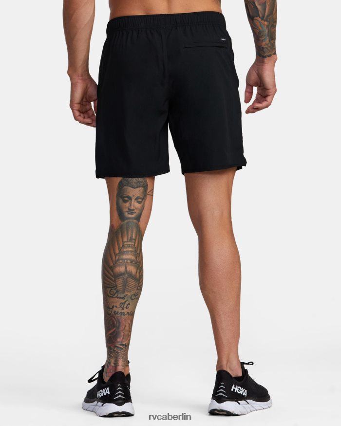 RVCA Yogger IV Sportshorts 17 BF4L8X672 Kleidung Schwarz Männer