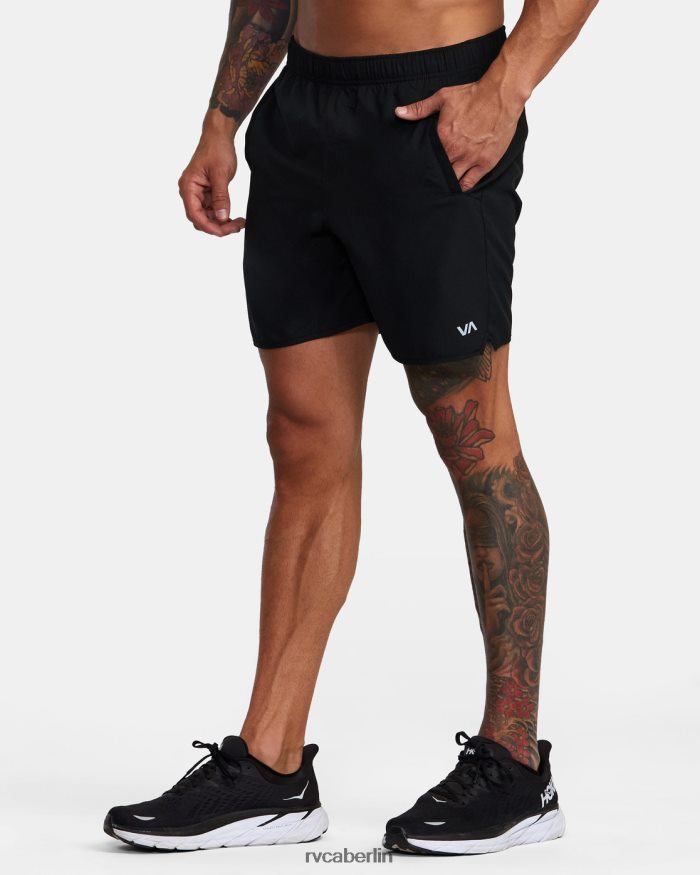 RVCA Yogger IV Sportshorts 17 BF4L8X672 Kleidung Schwarz Männer