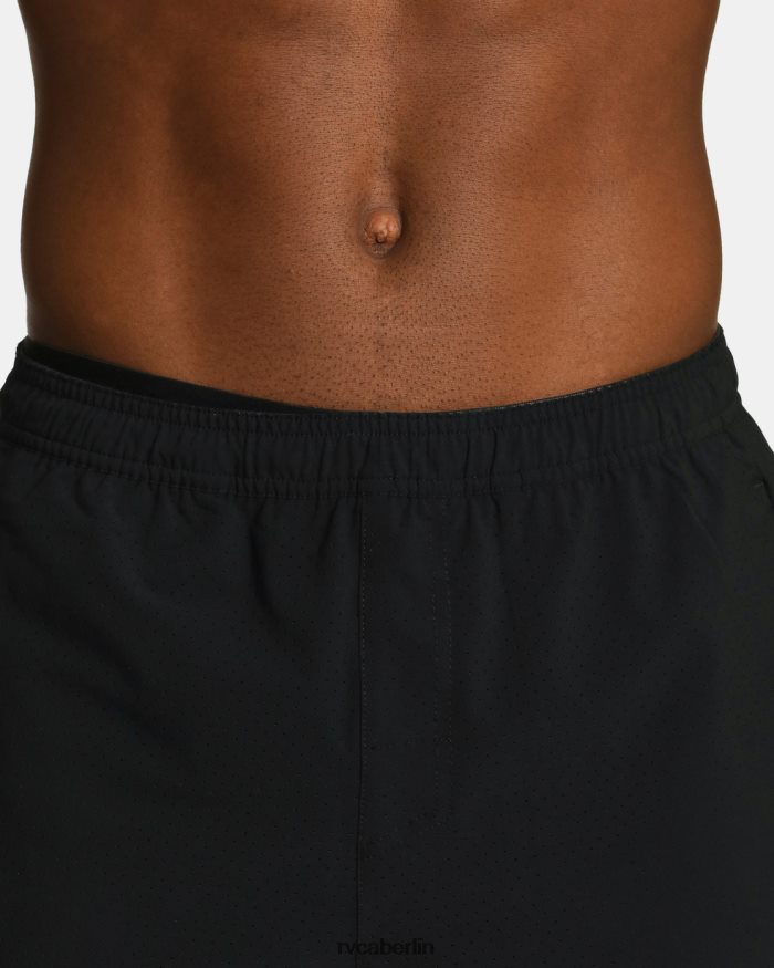 RVCA Yogger Jogger elastische Laufshorts 15 BF4L8X962 Kleidung Schwarz Männer