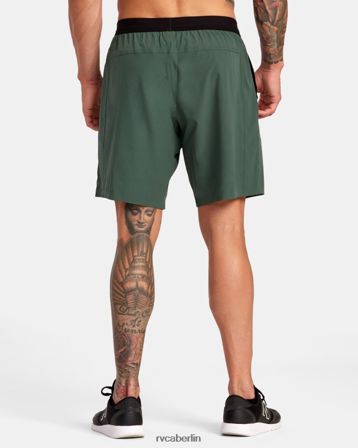 RVCA Yogger plus 18 Trainingsshorts BF4L8X260 Kleidung dunkler Kaktus Männer
