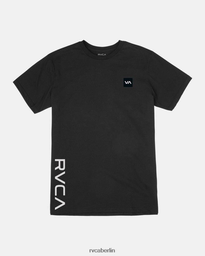 RVCA 2x Abschlag BF4L8X664 Kleidung Schwarz Männer