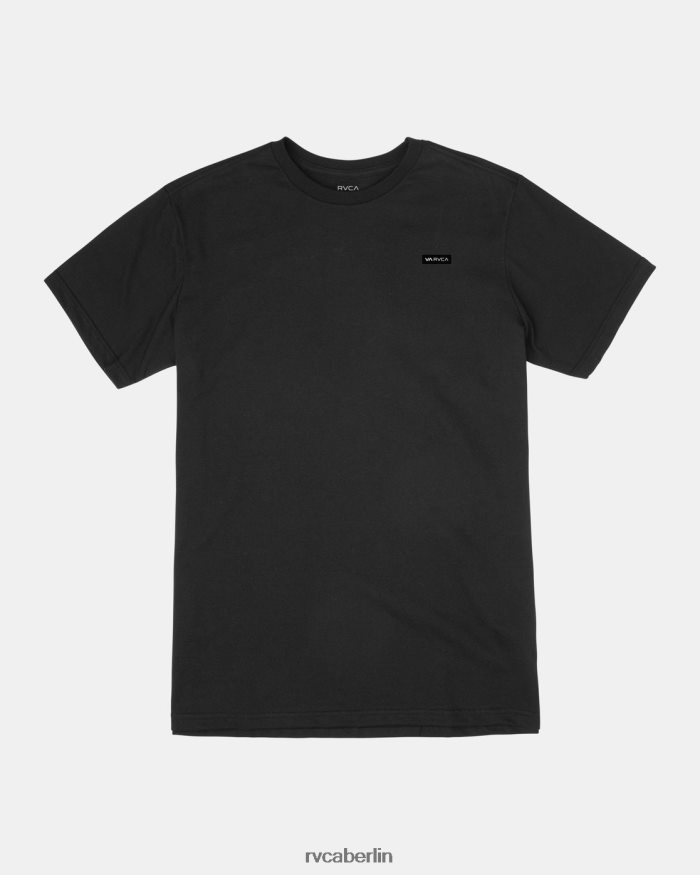 RVCA Icon-T-Shirt BF4L8X586 Kleidung Schwarz Männer