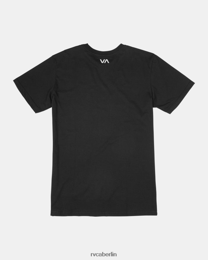 RVCA Icon-T-Shirt BF4L8X586 Kleidung Schwarz Männer