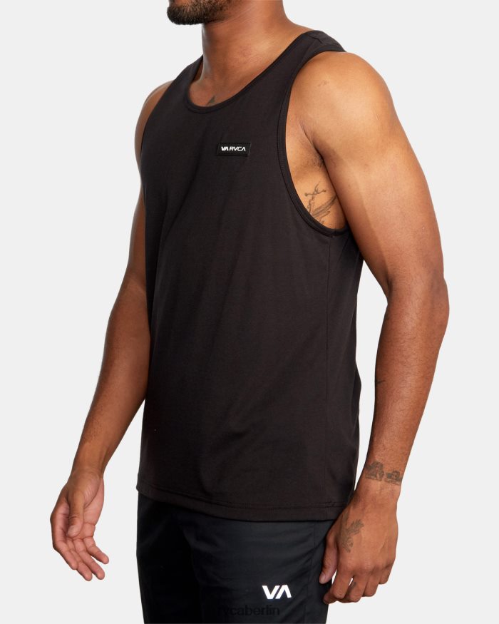 RVCA Icon-Tanktop BF4L8X653 Kleidung Schwarz Männer