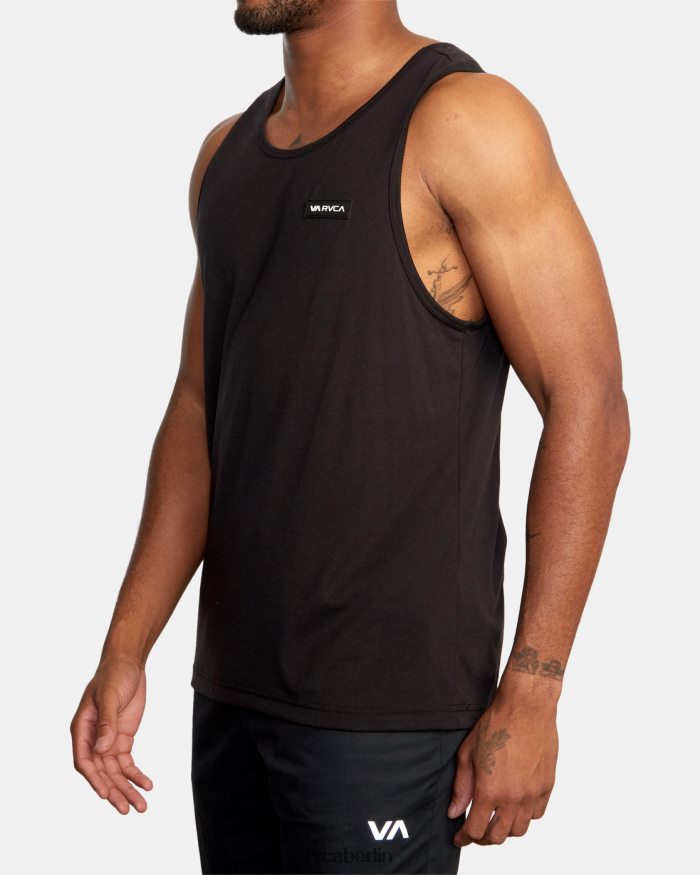 RVCA Icon-Tanktop BF4L8X653 Kleidung Schwarz Männer
