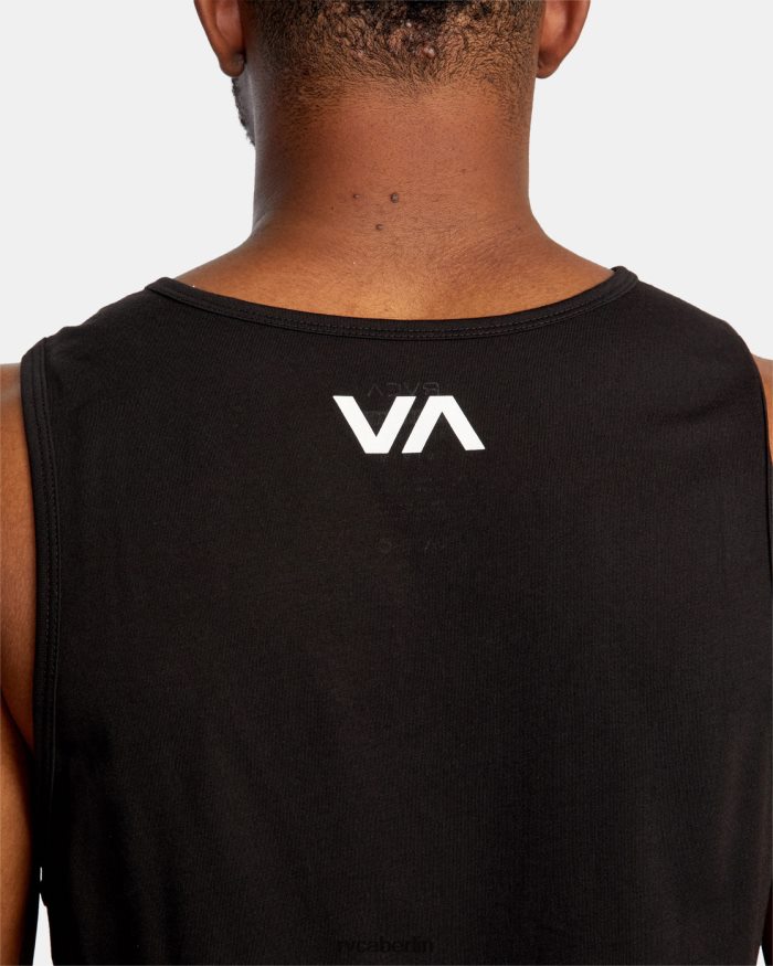 RVCA Icon-Tanktop BF4L8X653 Kleidung Schwarz Männer