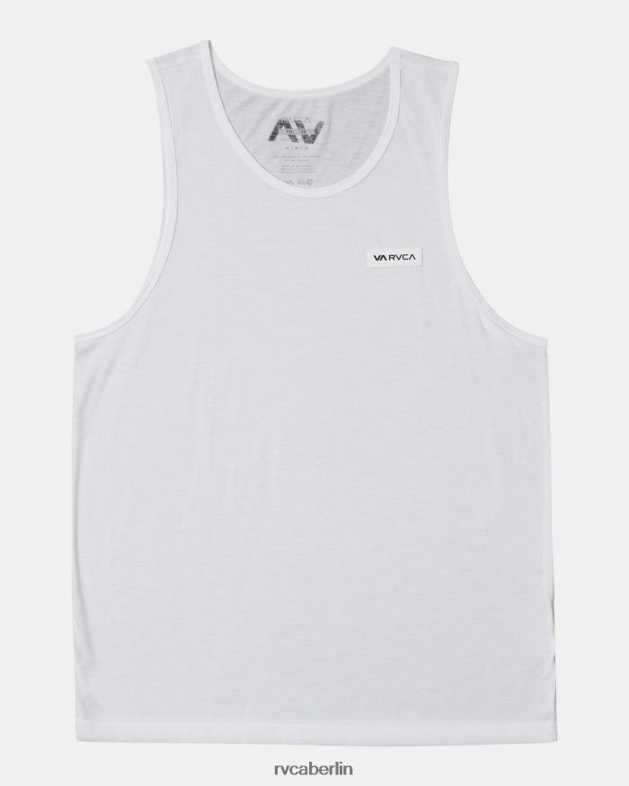 RVCA Icon-Tanktop BF4L8X659 Kleidung Weiß Männer