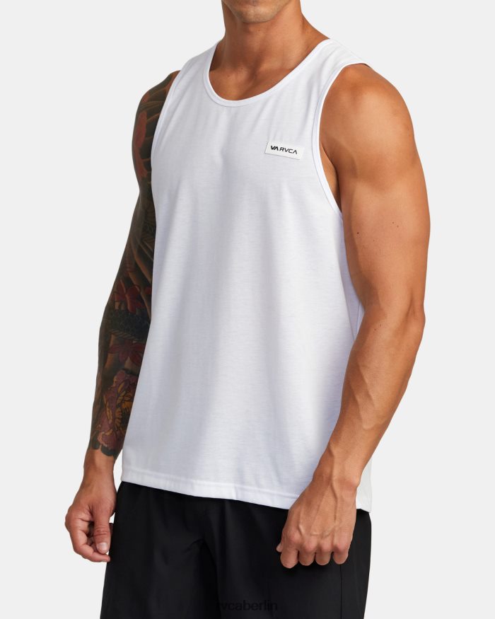 RVCA Icon-Tanktop BF4L8X659 Kleidung Weiß Männer