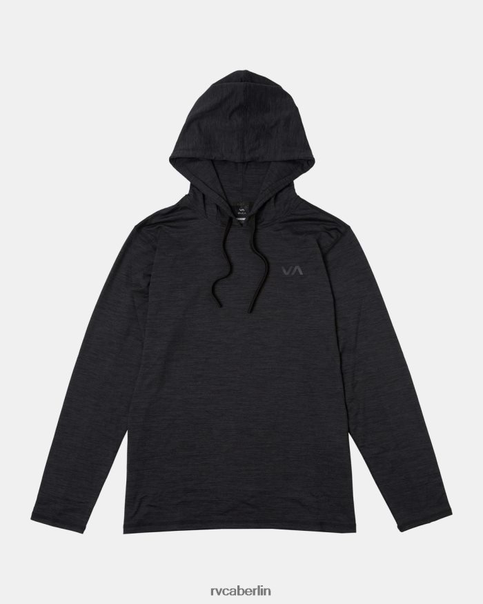 RVCA Kabel-Pullover-Kapuzenpullover BF4L8X754 Kleidung Schwarz Männer