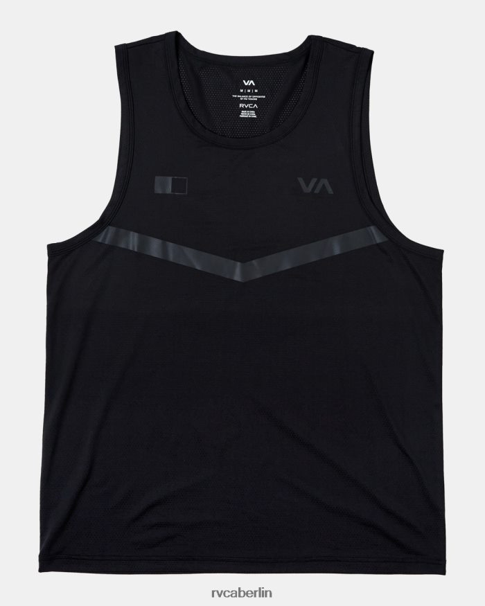 RVCA Läufer-Tanktop BF4L8X313 Kleidung Schwarz Männer
