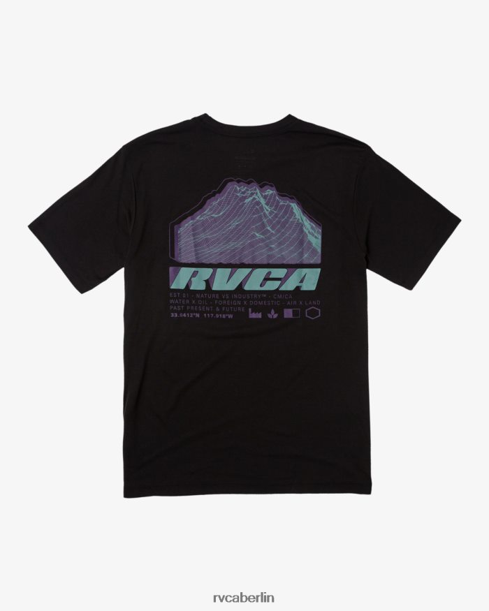 RVCA VA Sport Elevate T-Shirt BF4L8X301 Kleidung Schwarz Männer