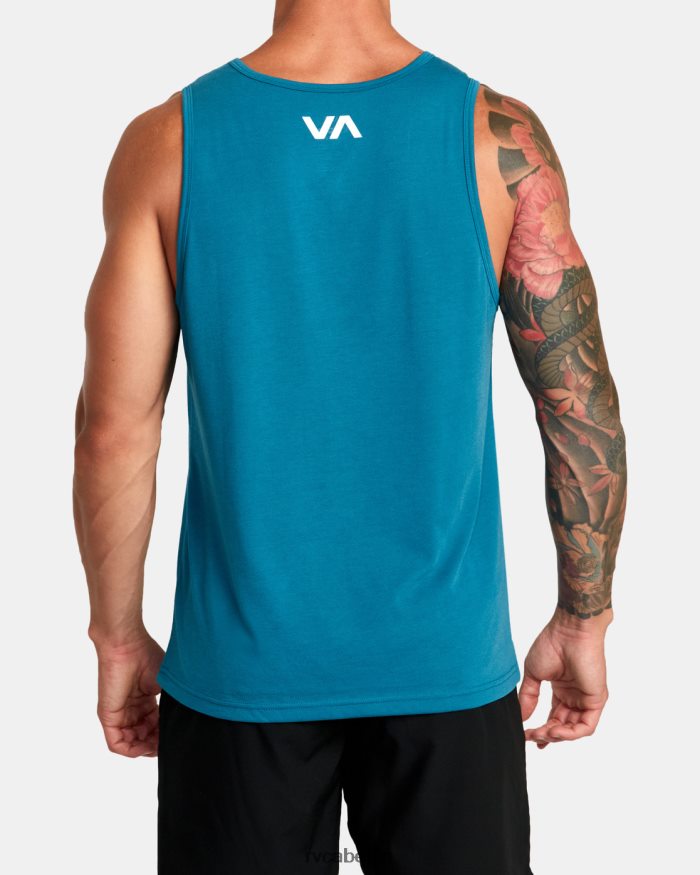 RVCA Va Blur Tanktop BF4L8X26 Kleidung blaugrün Männer
