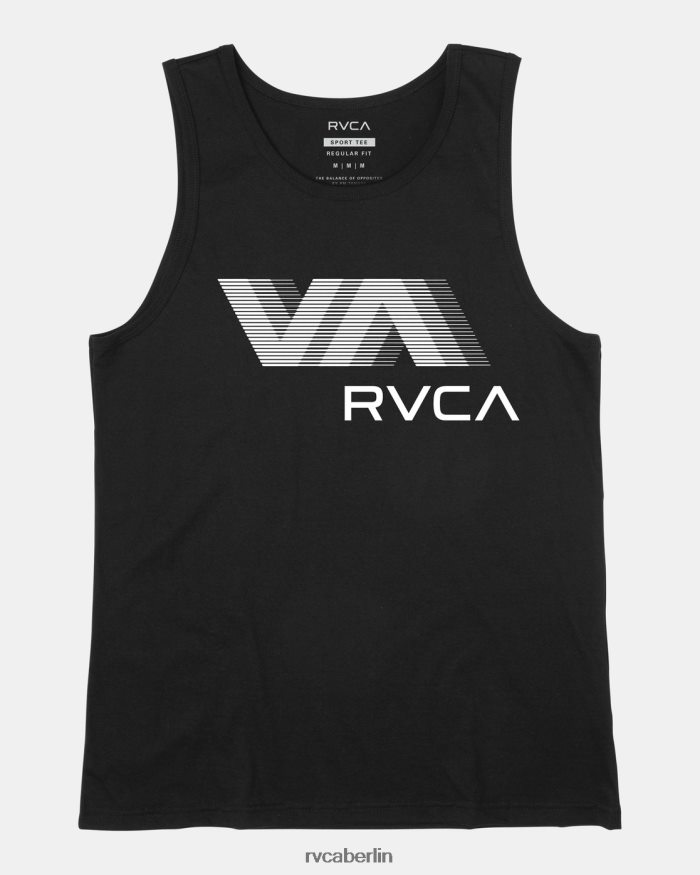 RVCA Va Blur Tanktop BF4L8X580 Kleidung Schwarz Männer