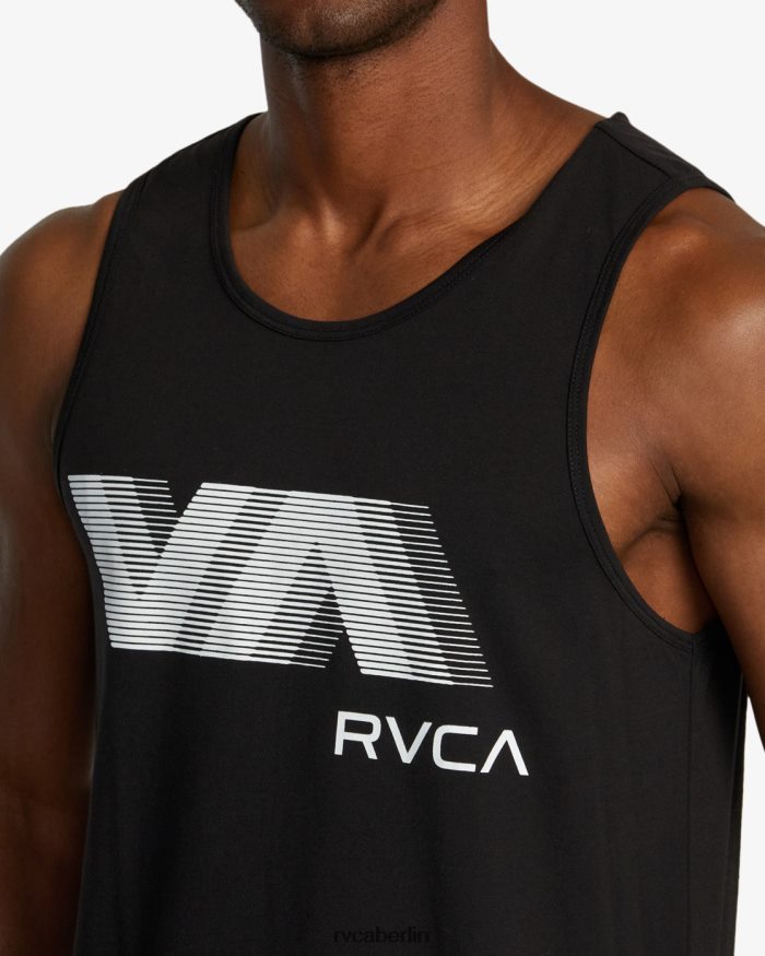 RVCA Va Blur Tanktop BF4L8X580 Kleidung Schwarz Männer