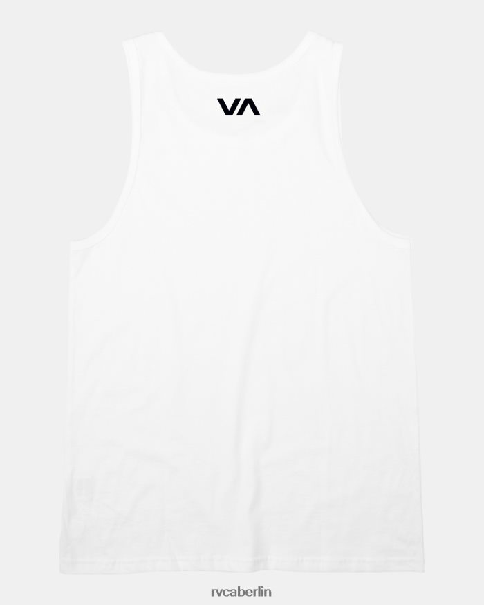 RVCA Va Blur Tanktop BF4L8X599 Kleidung Weiß Männer