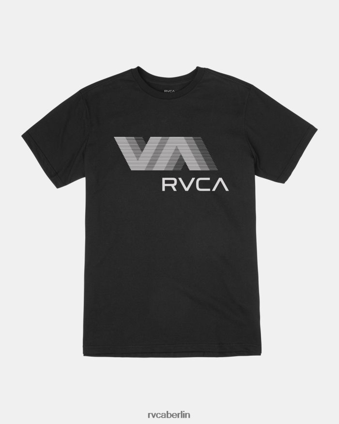 RVCA va Blur Tee BF4L8X928 Kleidung Schwarz Männer