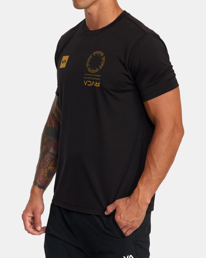 RVCA va mark tee BF4L8X731 Kleidung schwarz 2 Männer