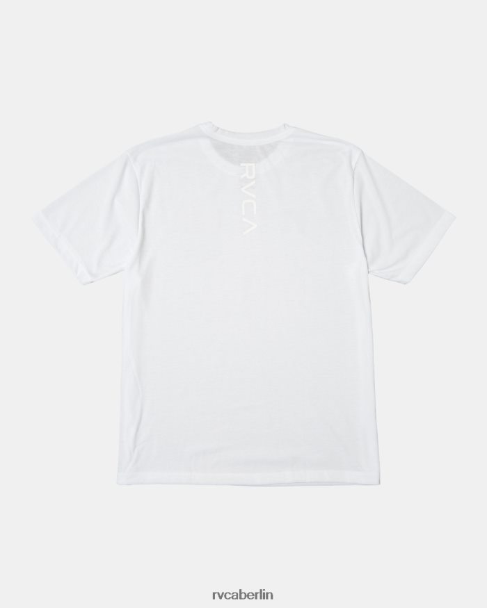 RVCA va mark tee BF4L8X893 Kleidung weiß Blau Männer