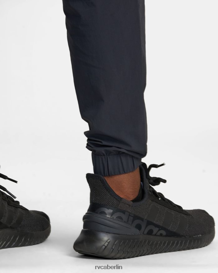 RVCA Spectrum Tech Slim-Fit-Hose BF4L8X460 Kleidung Schwarz Männer