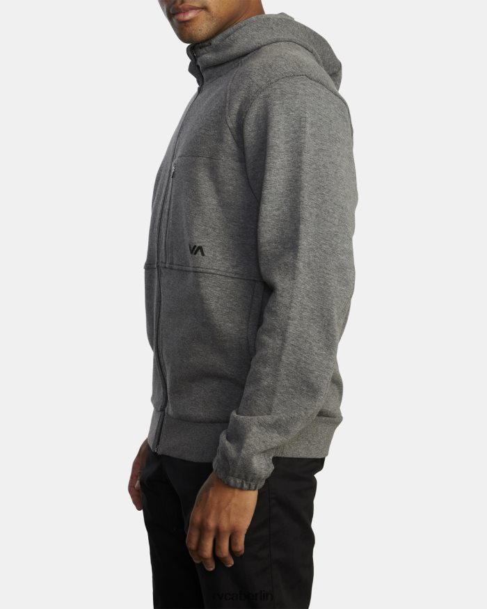 RVCA Tech-Fleece-Hoodie mit Reißverschluss II BF4L8X883 Kleidung sportliches Heidekraut Männer